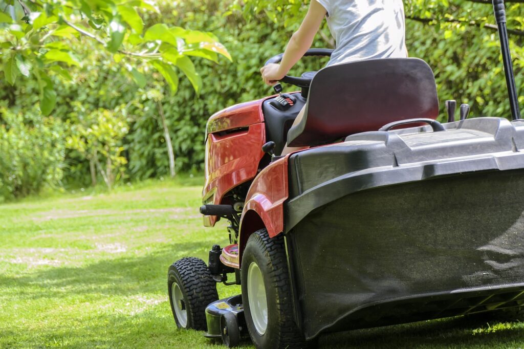 mowing the grass, gardening, lawn, garden, care, lawnmower, tractor, woman mowing, green, summer, relaxation, automation, nature, machine, garden accessories, hobby, grass, lawnmower, lawnmower, lawnmower, lawnmower, lawnmower